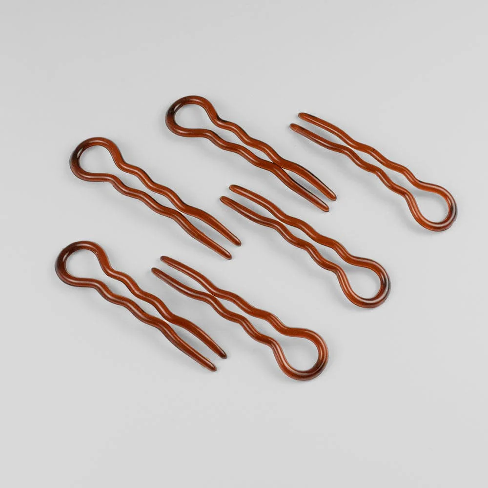 6x 9cm Chignon Hair Pins - Image 3