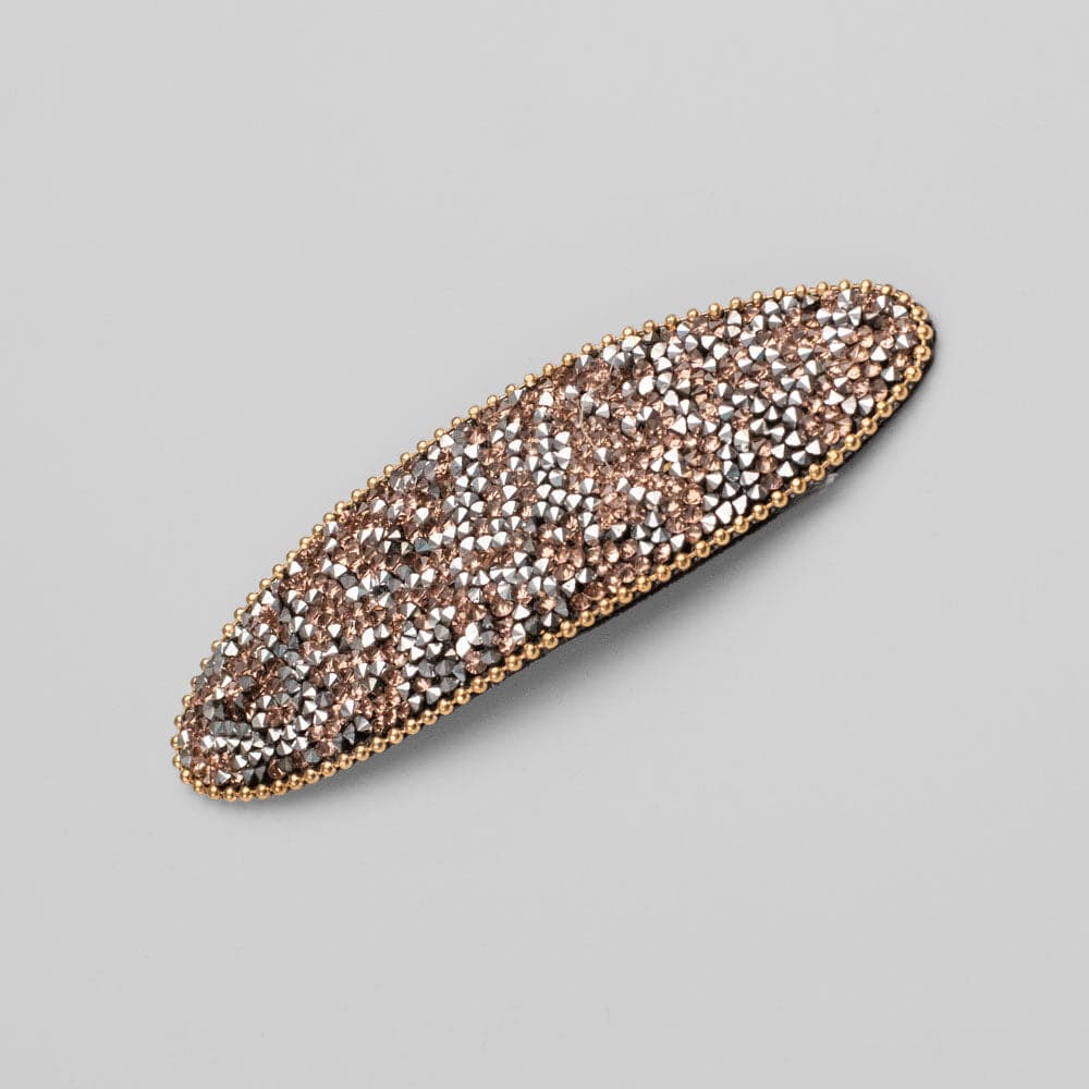 Oval Crystal Sparkle Snap Clip - Image 8